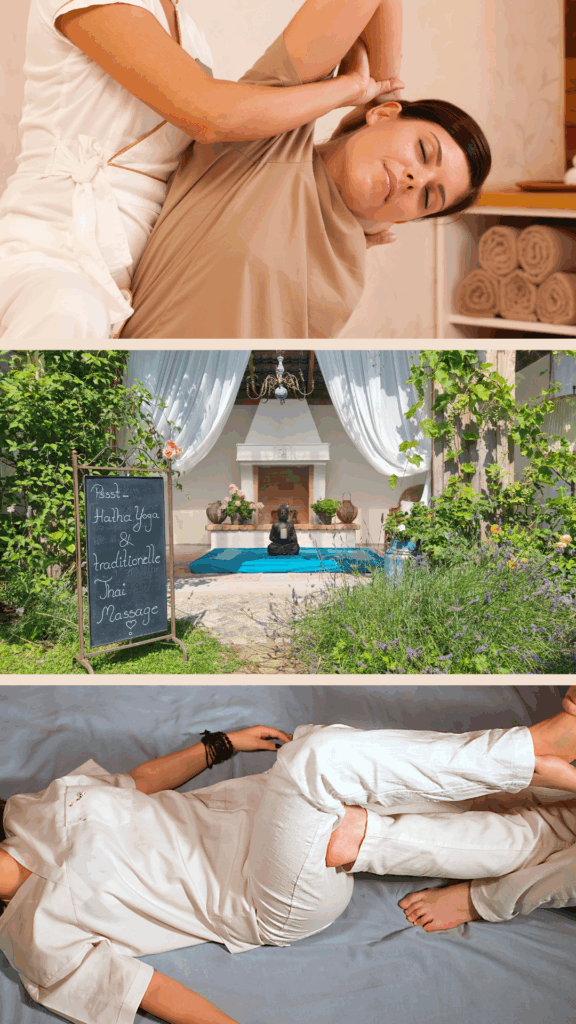 Traditionelle Thai-Massage Anwendung in Kühlungsborn bei Salty Soul Wellness