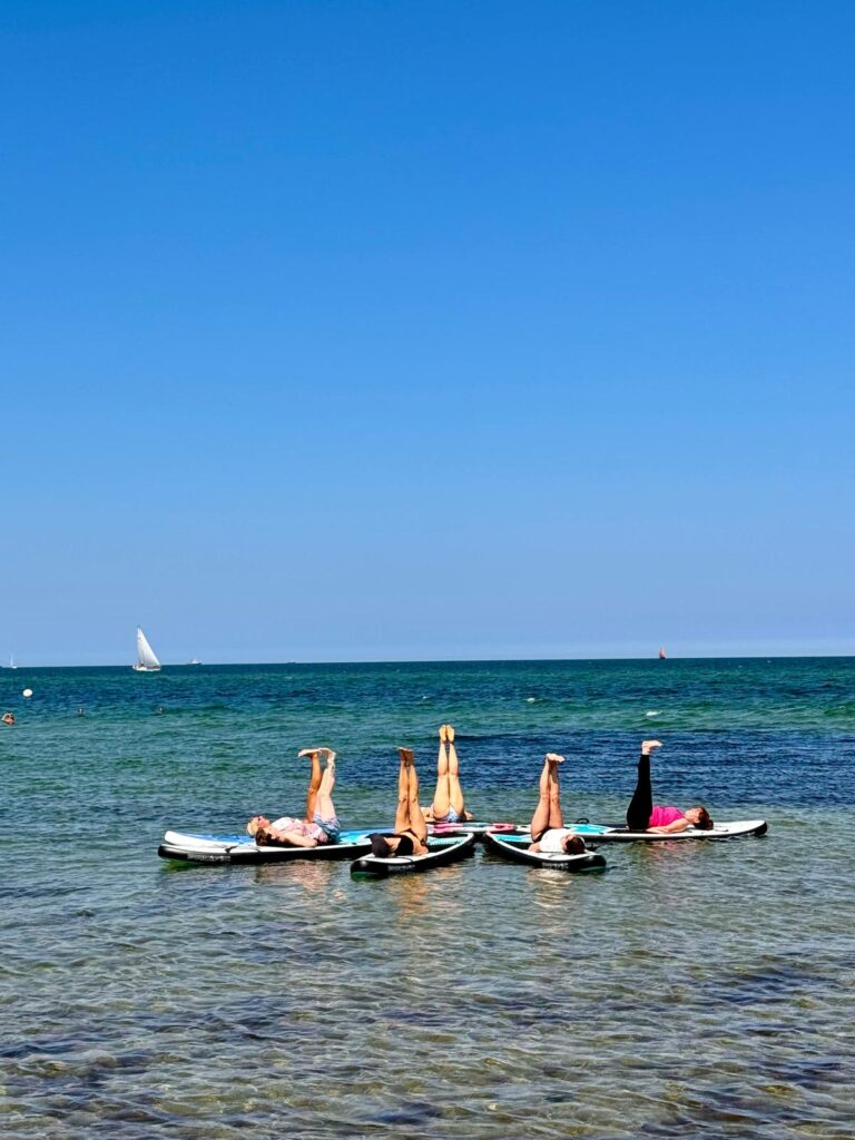 SUP Yoga - finde deine Balance zwischen Himmel und Meer